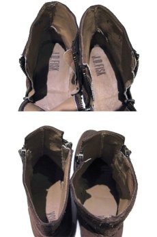 画像5: NEW "J.D. FISK" Side Zip Ankle Suede Boots　BROWN　size 9 1/2 ( 27.5cm ) (5)
