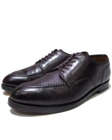 画像1: ALDEN "Norwegian Front Blucher" Leather Shoes　Dark BURGUNDY　size 9.5 D (27.5 cm) (1)