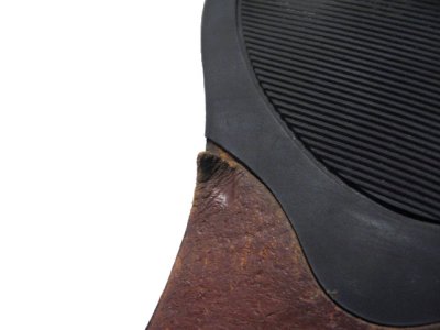 画像2: JOHNSTON & MURPHY "Passport" Leather Shoes　made in Italy　BROWN　size 9.5 (27.5 cm)