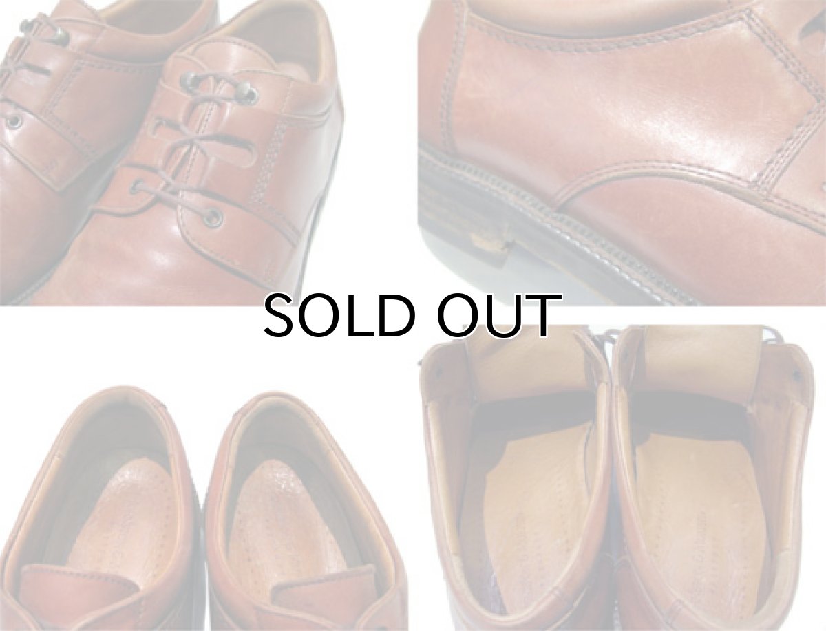 画像5: JOHNSTON & MURPHY "Passport" Leather Shoes made in Italy BROWN size 9.5 (27.5 cm) (5)