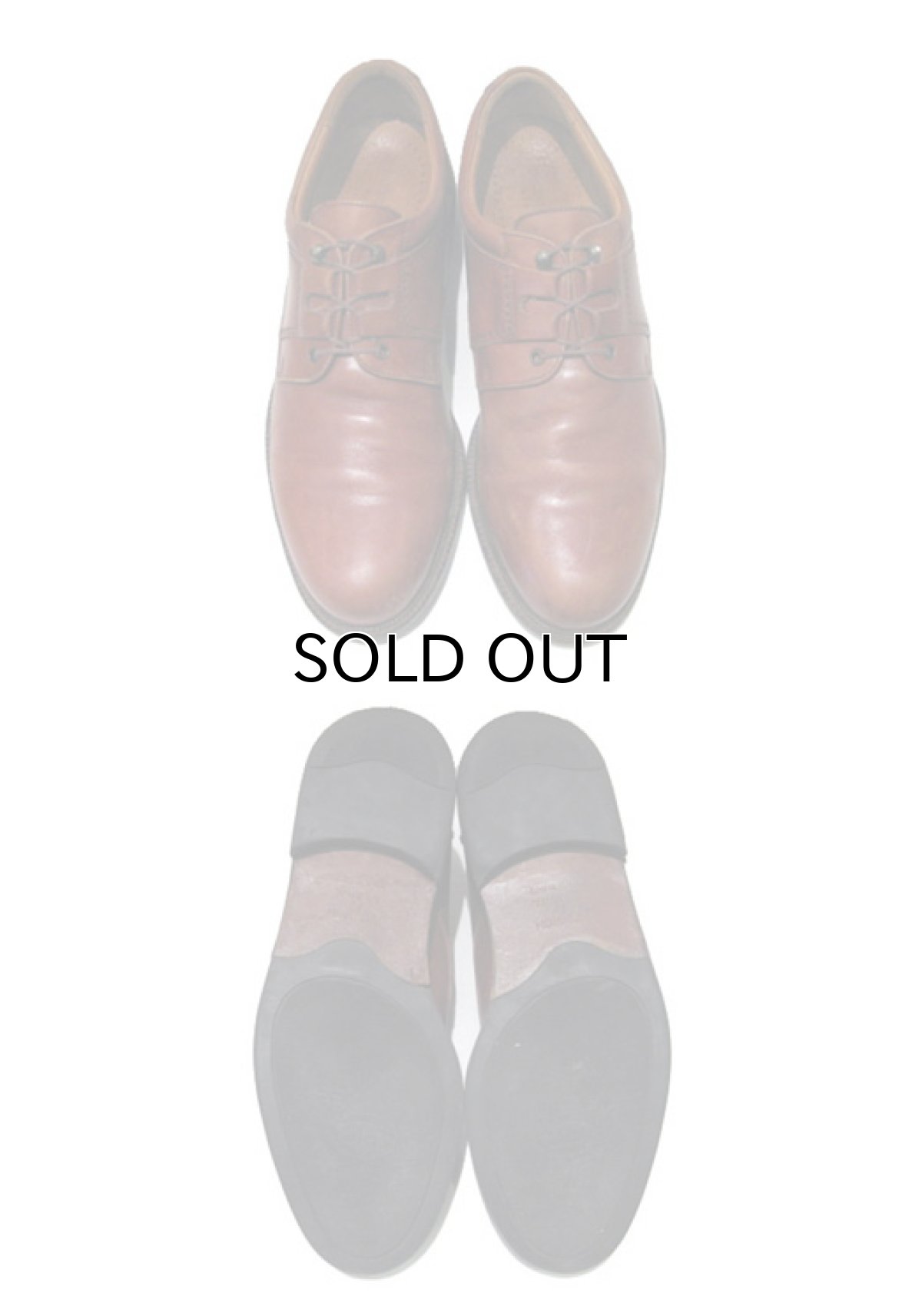 画像3: JOHNSTON & MURPHY "Passport" Leather Shoes made in Italy BROWN size 9.5 (27.5 cm) (3)