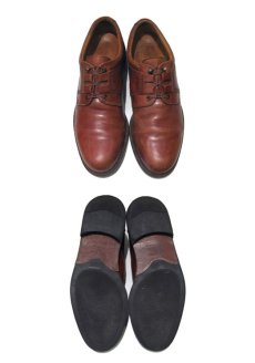 画像3: JOHNSTON & MURPHY "Passport" Leather Shoes　made in Italy　BROWN　size 9.5 (27.5 cm) (3)