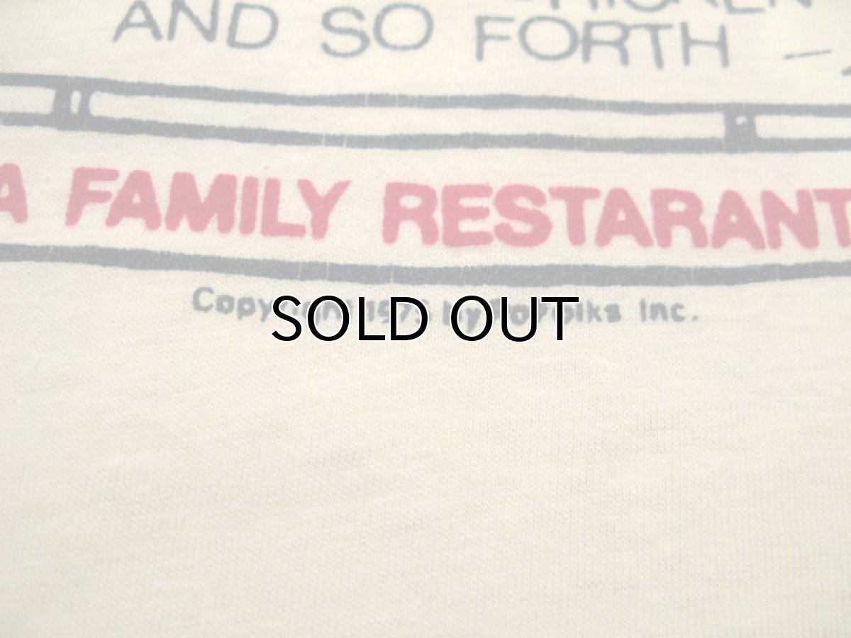 画像4: 1970's Sneakers "I'm PO" Print T-Shirts YELLOW size L (表記 L) (4)