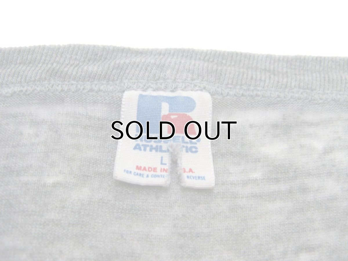 画像3: 1980's~ "Russell Athletic" Print T-Shirts Heather Grey size L (表記 L) (3)