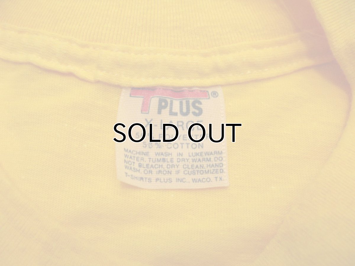 画像3: 1980's T-Plus "NOW I ARE ONE" Print T-Shirts YELLOW size L (表記 XL) (3)