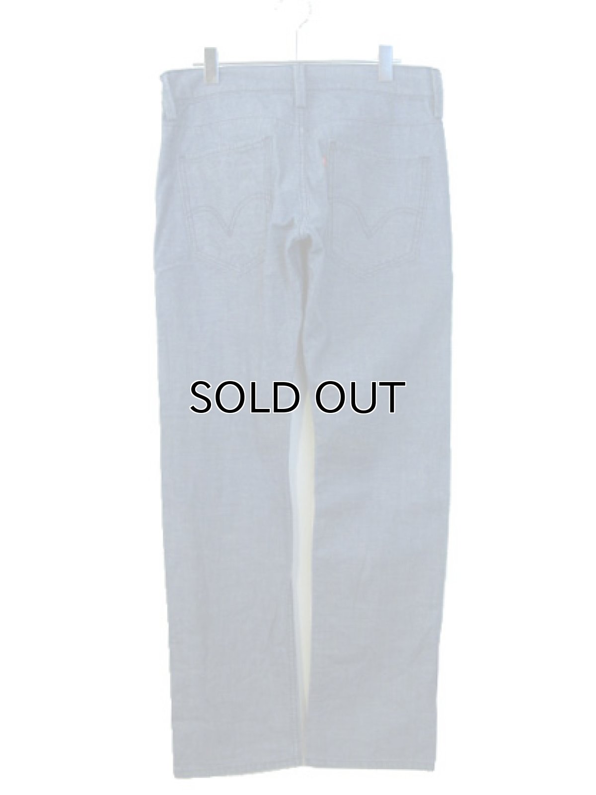 画像2: Levi's 511 Cotton Skinny Pants　BLUE　size w33 inch (表記 w31 L30) (2)