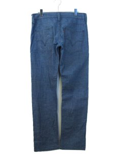 画像2: Levi's 511 Cotton Skinny Pants　BLUE　size w33 inch (表記 w31 L30) (2)