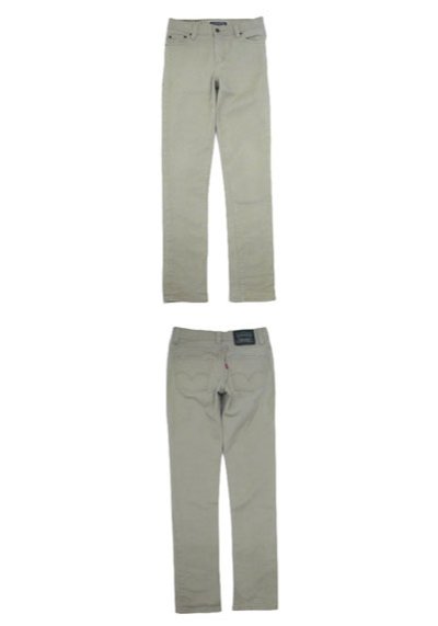 画像1: Levi's 510 Super Skinny Denim Pants　GREY　size w 32 inch (表記 w33 L30)
