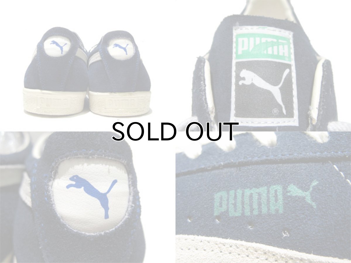 画像4: 1980's PUMA "CLYDE" Suede Sneaker DEADSTOCK NAVY size 9 1/2 (27.5 cm) (4)