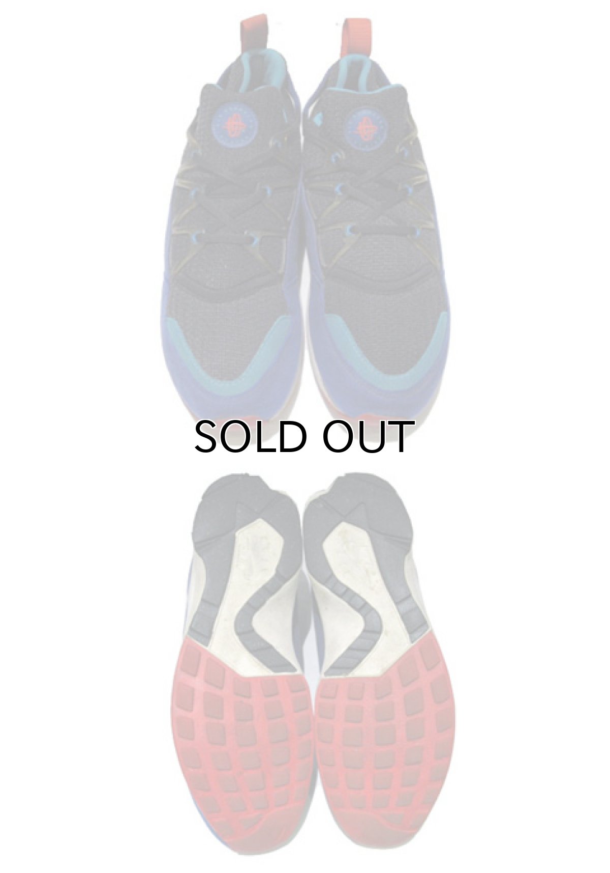 画像2: 1993's NIKE "AIR HUARACHE LIGHT" Running Sneaker BLUE size 10 (28 cm) (2)