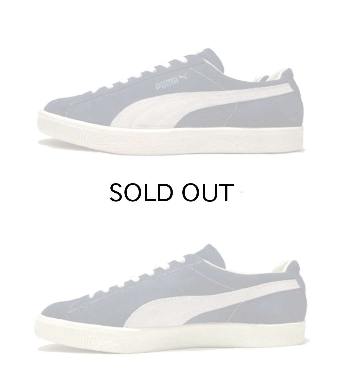 画像3: 1980's PUMA "CLYDE" Suede Sneaker DEADSTOCK NAVY size 9 1/2 (27.5 cm) (3)