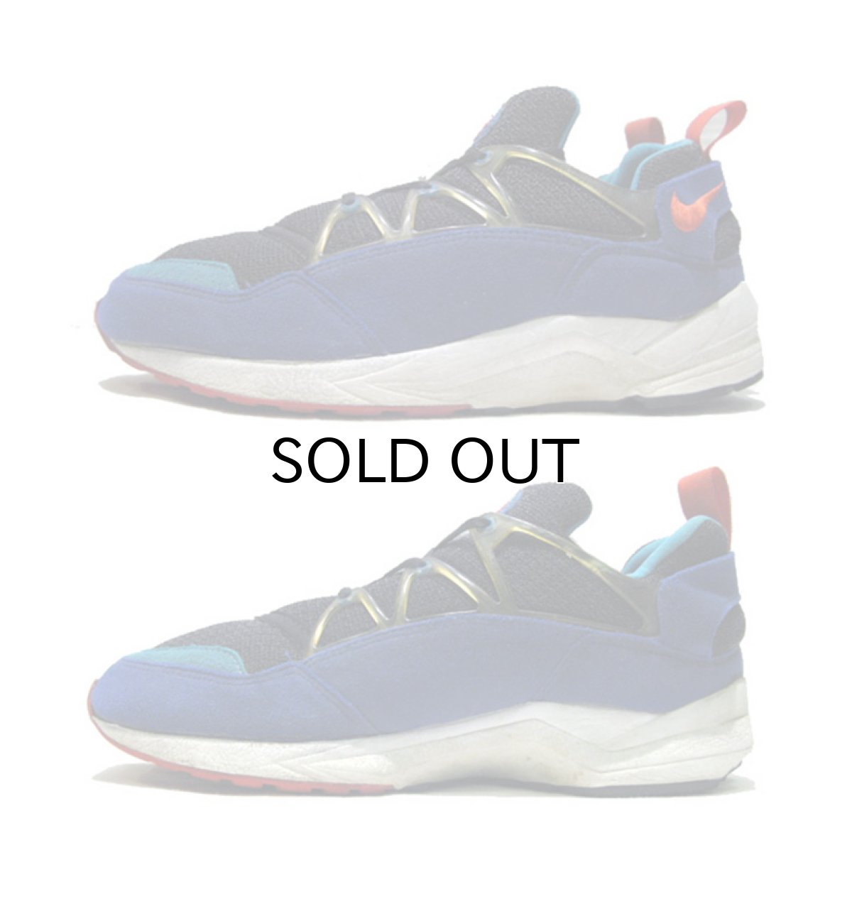 画像3: 1993's NIKE "AIR HUARACHE LIGHT" Running Sneaker BLUE size 10 (28 cm) (3)