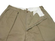 画像5: 1950's US Military Cotton Khaki Chino Shorts　Khaki　size 36 inch (表記 36 Long) (5)
