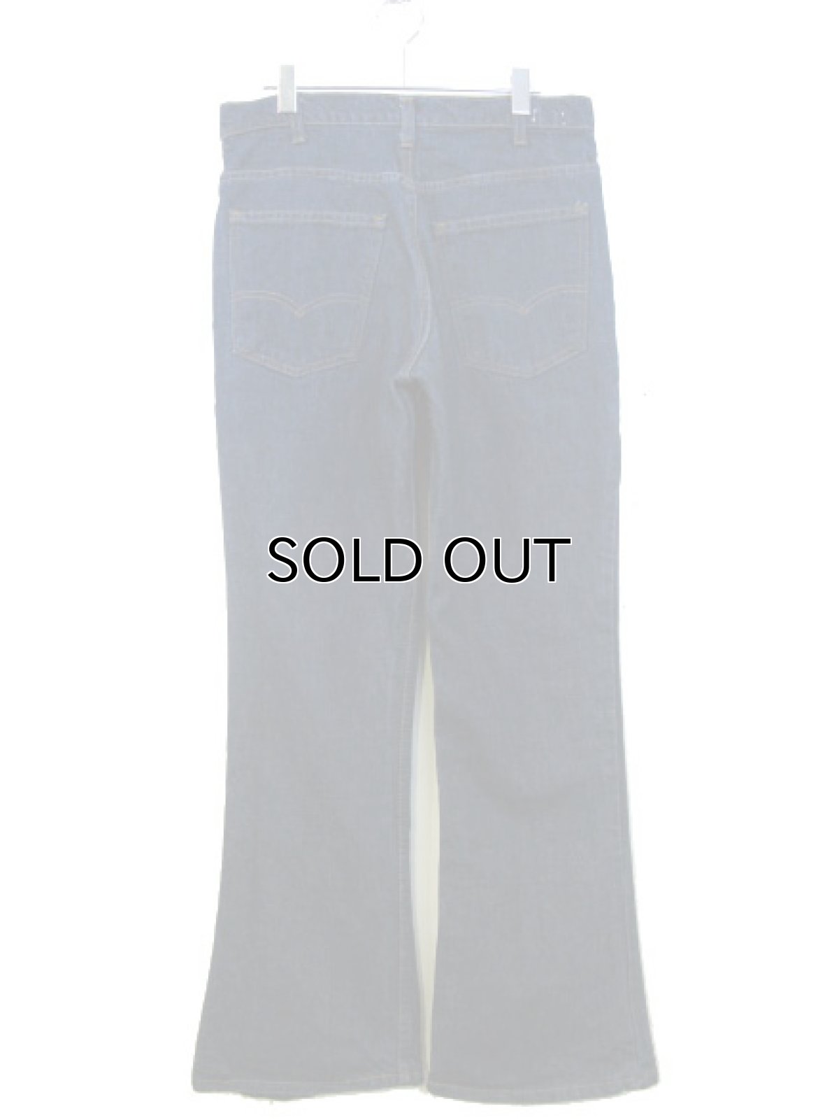 画像2: 1980's Levi's 646 "Indigo" Denim Pants　Indigo Blue　size 32.5 inch (表記 w33 L31) (2)