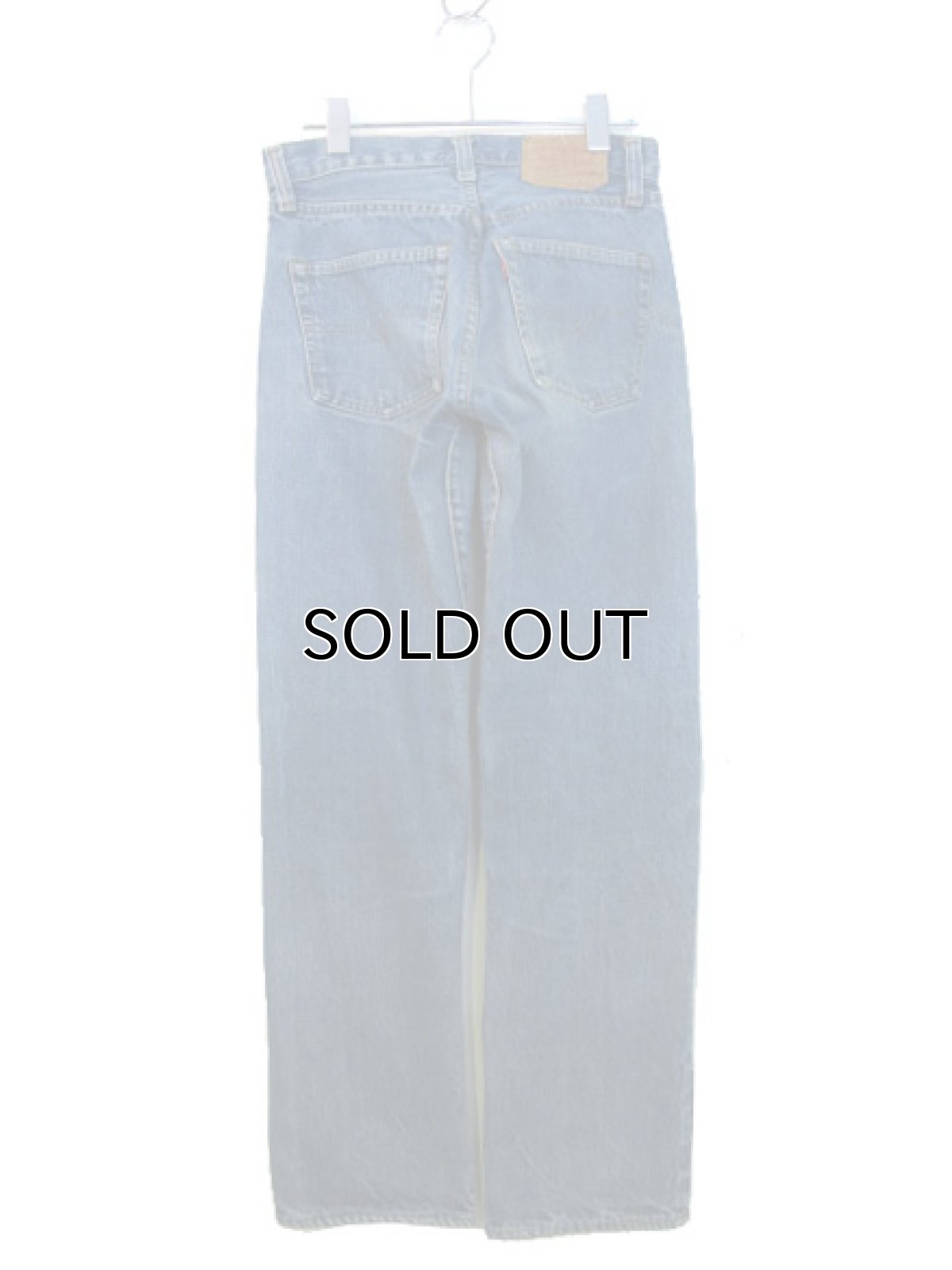 画像2: 1970's~80's Levi's 501 late 66 Denim Pants Indigo Blue size 28.5 inch (表記 w29 L33) (2)