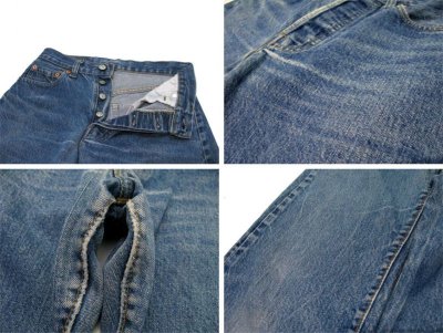 画像1: 1970's~80's Levi's 501 late 66 Denim Pants　Indigo Blue　size 28.5 inch (表記 w29 L33)