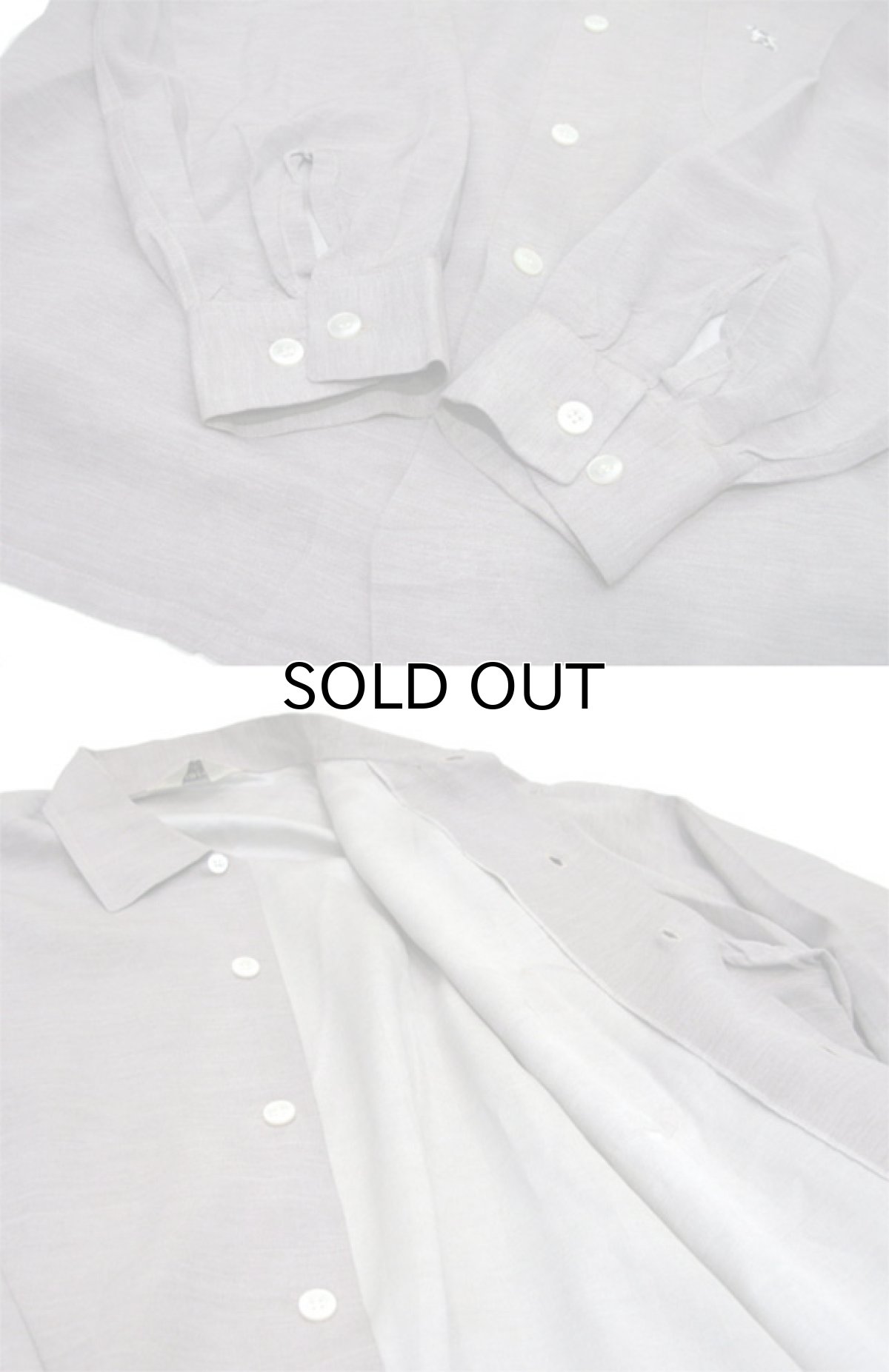 画像5: 1960's "CLUBMAN" L/S Box Style Shirts size L (表記 L 16 - 16 1/2) (5)