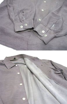 画像5: 1960's "CLUBMAN" L/S Box Style Shirts　size L (表記 L 16 - 16 1/2) (5)