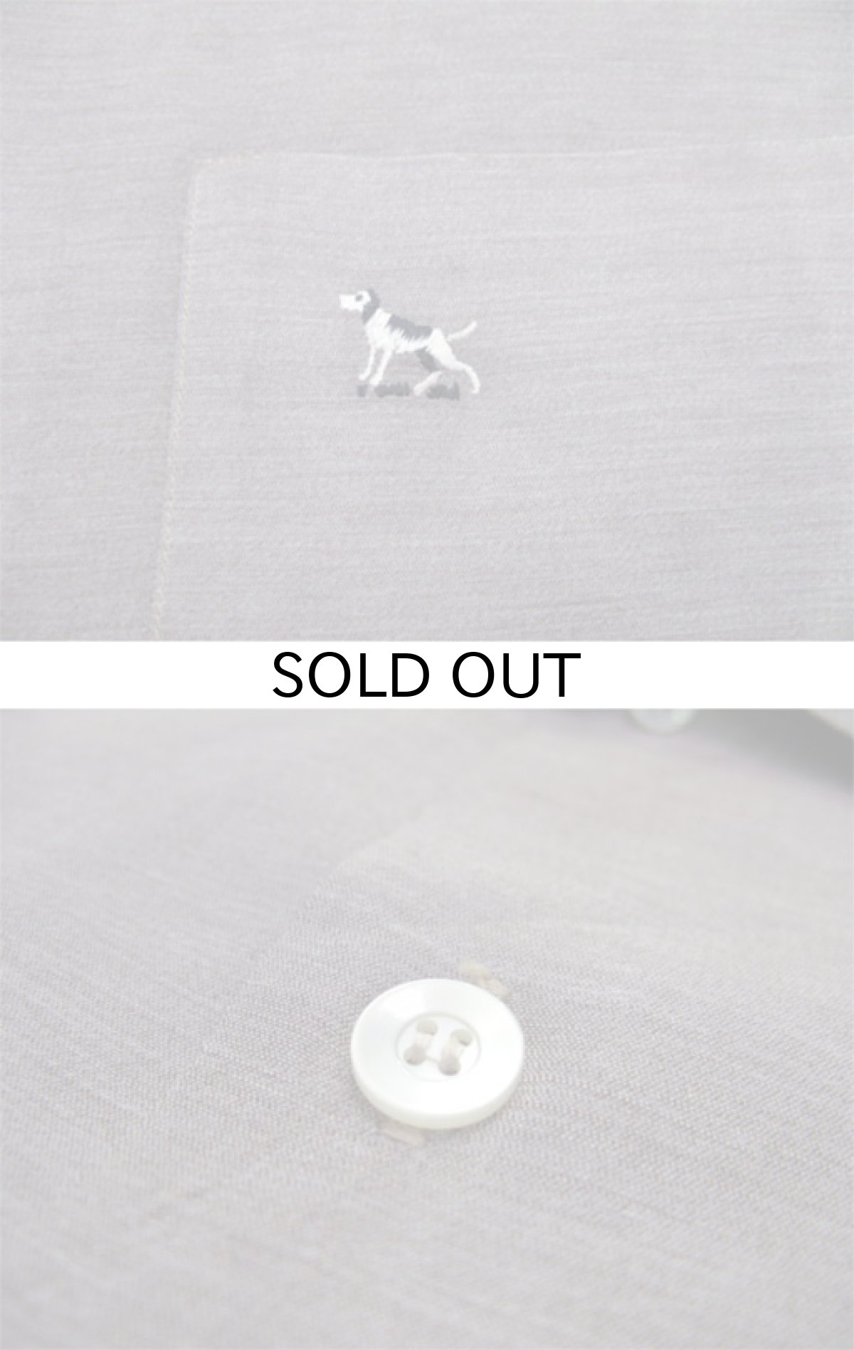 画像4: 1960's "CLUBMAN" L/S Box Style Shirts size L (表記 L 16 - 16 1/2) (4)