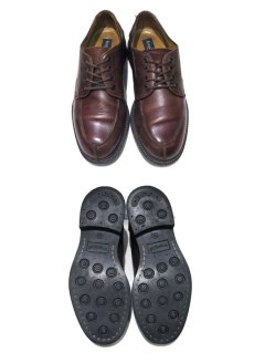 画像2: "Kenneth Cole" U-Tip Leather Shoes　BROWN　size 8 (26cm) (2)