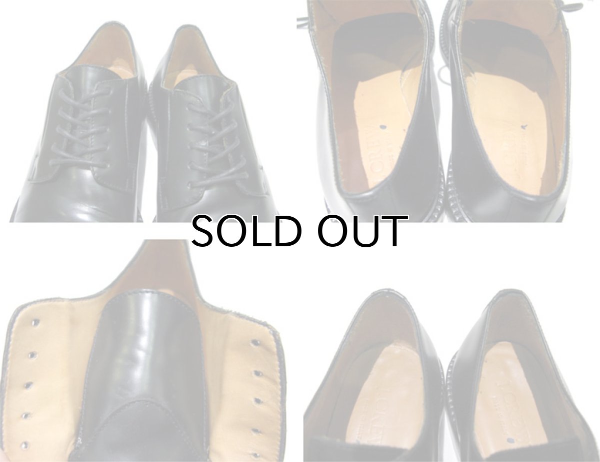 画像5: "J.CREW" Straight-Tip Leather Shoes BLACK size 7 1/2 (25.5cm) (5)