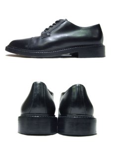 画像2: "J.CREW" Straight-Tip Leather Shoes　BLACK　size 7 1/2 (25.5cm) (2)