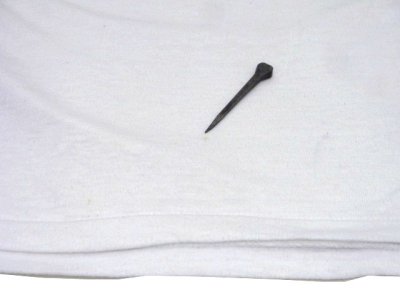 画像1: 1980's Health Knit "Alcohol" Print T-Shirts　WHITE　size M (表記 L)