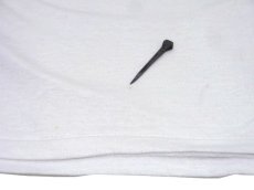 画像4: 1980's Health Knit "Alcohol" Print T-Shirts　WHITE　size M (表記 L) (4)