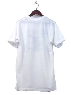 画像2: 1980's Health Knit "Alcohol" Print T-Shirts　WHITE　size M (表記 L) (2)