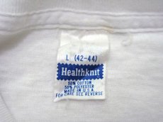画像3: 1980's Health Knit "Alcohol" Print T-Shirts　WHITE　size M (表記 L) (3)