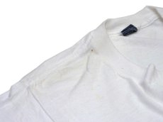 画像4: 1980's BVD "Happiness" Print T-Shirts　WHITE　size S-M (表記 M) (4)