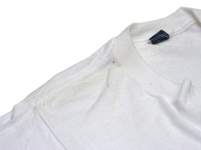 画像1: 1980's BVD "Happiness" Print T-Shirts　WHITE　size S-M (表記 M)