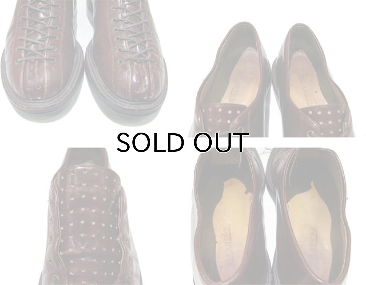 画像4: EUROPE "CIR AUDON" Leather Shoes BROWN size 41 1/2 ( 26~26.5cm ) (4)