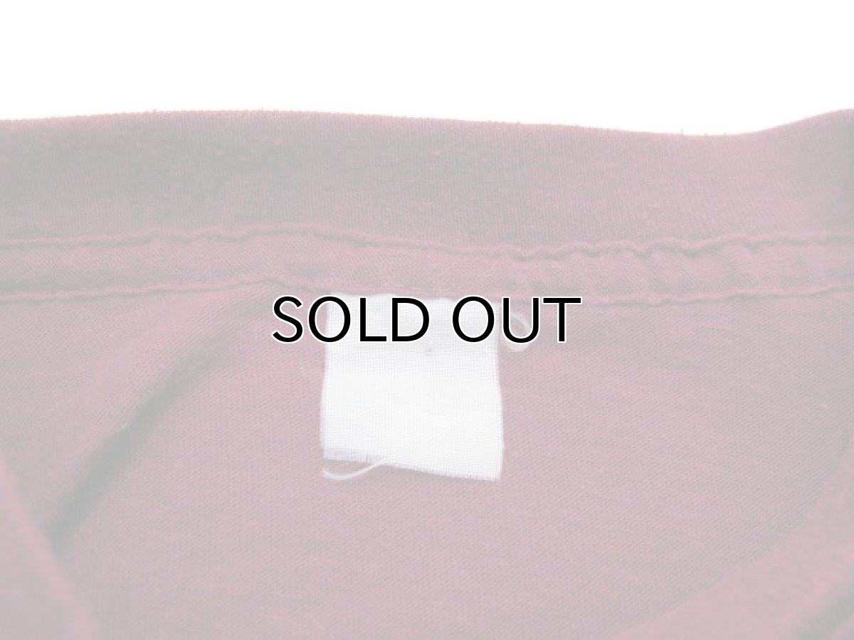 画像3: 1980's "3704 BMTS" Print T-Shirts　Burgundy　size M (表記 不明) (3)