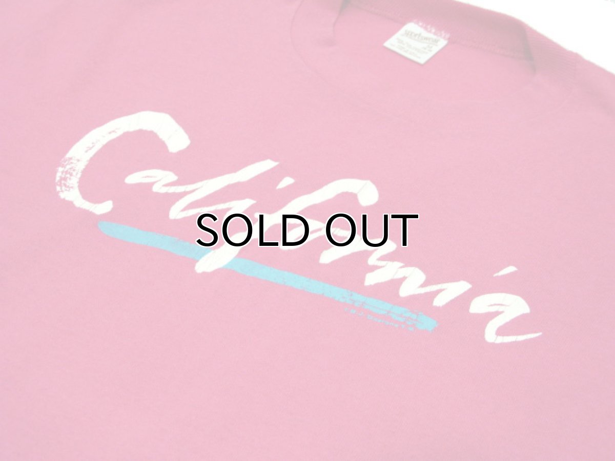 画像4: 1980's Sportswear "California" Print T-Shirts　PINK　size S (表記 M) (4)