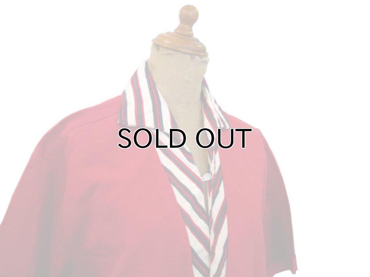 画像3: 1960's "LA JOLLA Sportswear" S/S Pullover Shirts RED size M (表記 ) (3)