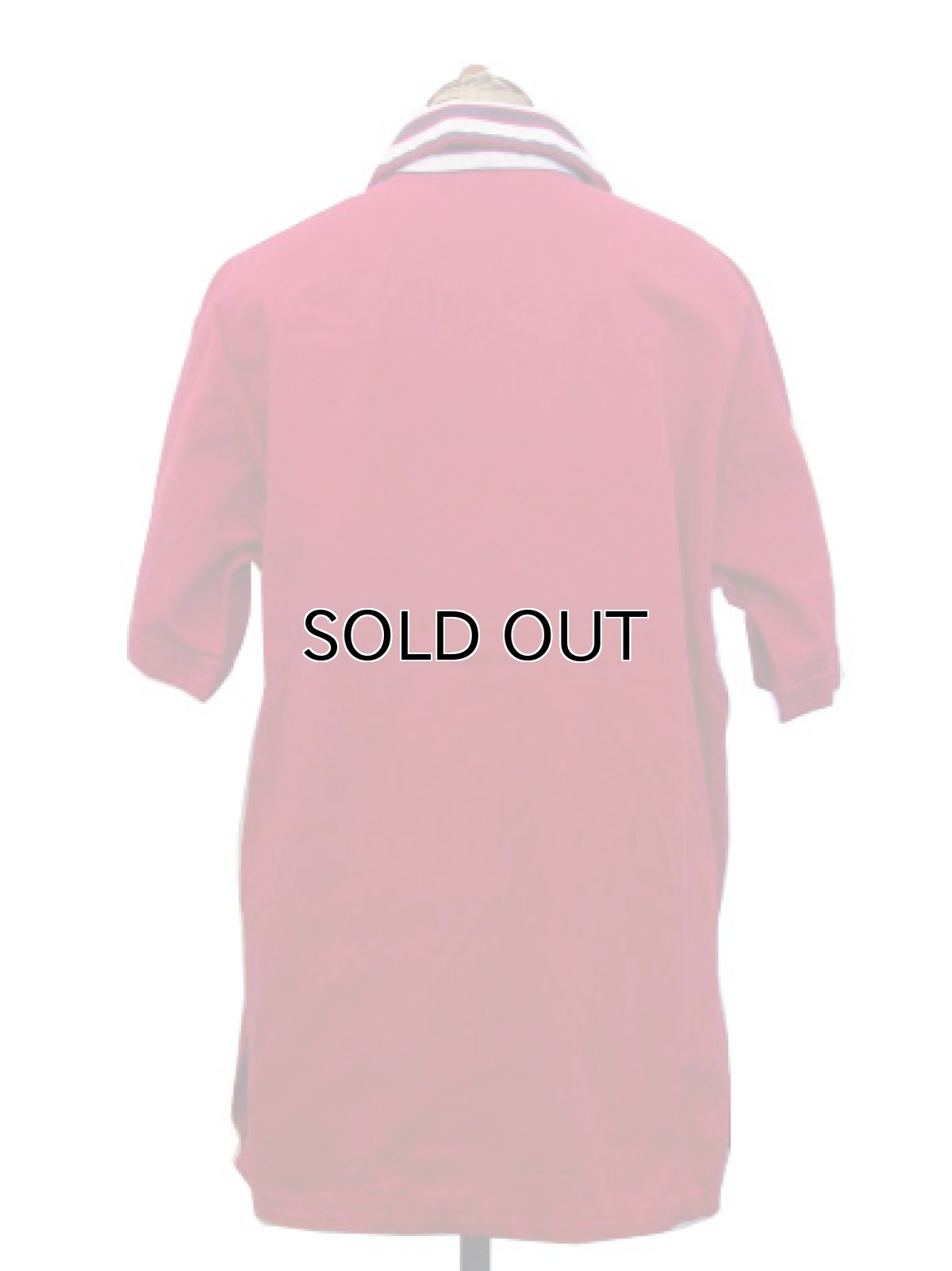 画像2: 1960's "LA JOLLA Sportswear" S/S Pullover Shirts RED size M (表記 ) (2)