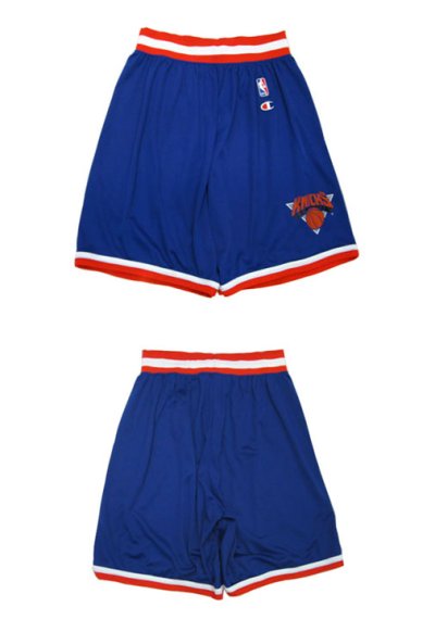 画像1: 1980's Champion "KNICS" Game Shorts　BLUE　size L (36-38)