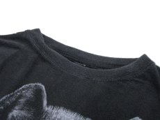 画像3: "Animal Face" Print T-Shirts　BLACK　size L (表記 なし) (3)