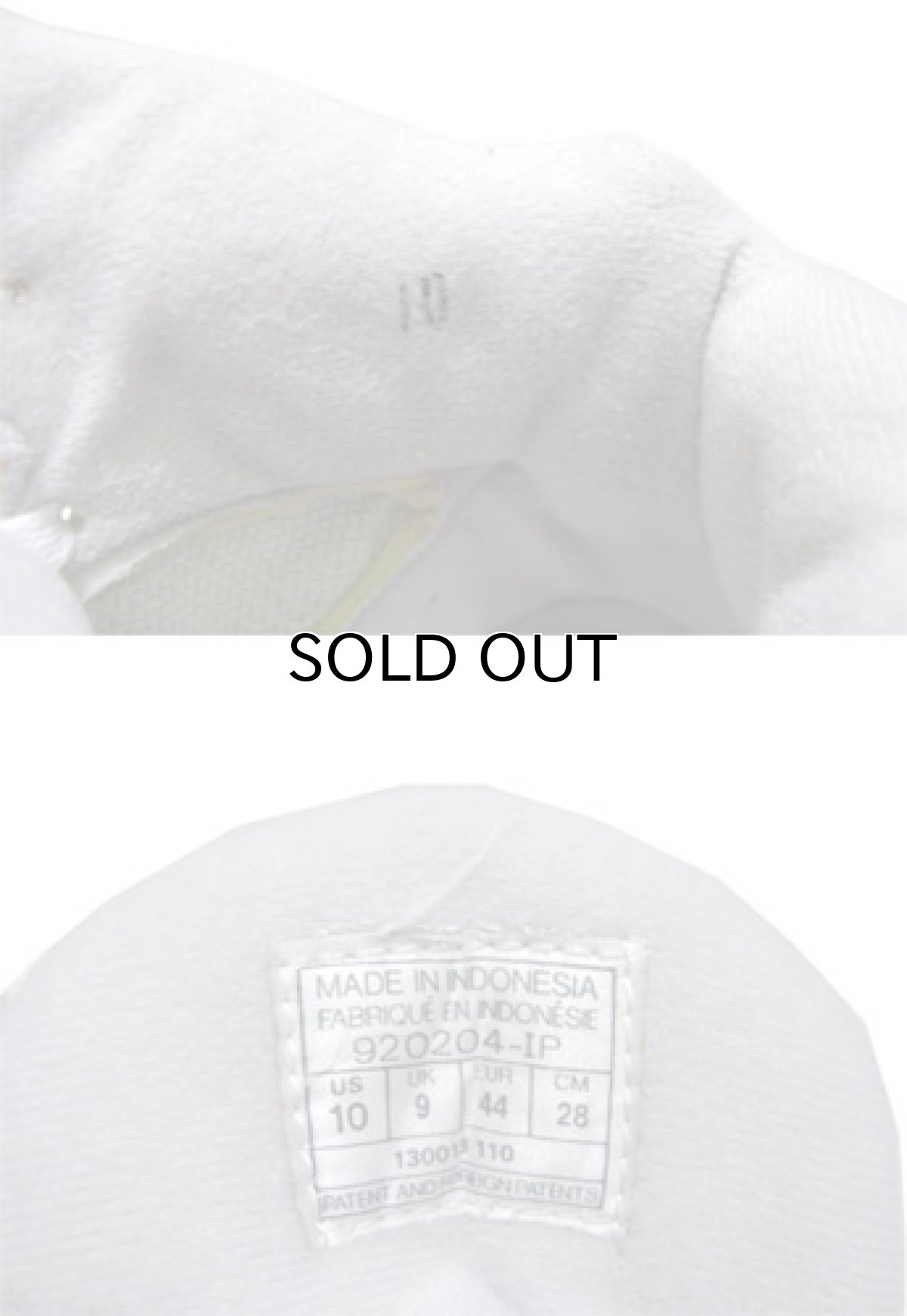 画像5: 1990's NIKE "AIR FORCE 180" Basketball Shoes WHITE / GREY size 10 ( 28 cm ) (5)