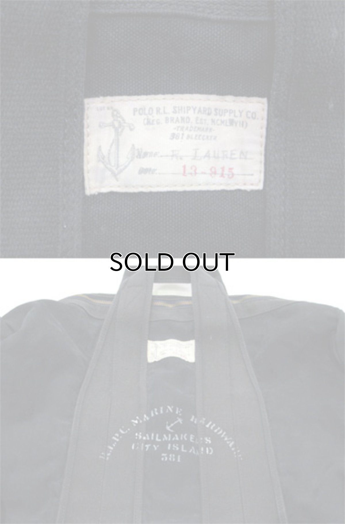 画像3: "Ralph Lauren" Aviator Kit Bag　color : NAVY　 (3)