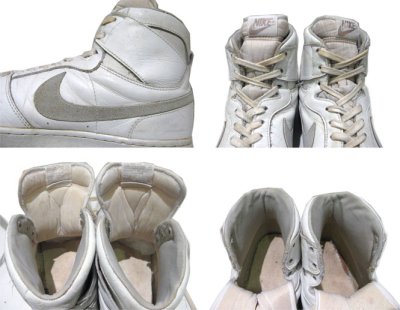 画像1: 1980's NIKE "Convention" Basketball Shoes　WHITE / GREY　size 13 ( 31cm )