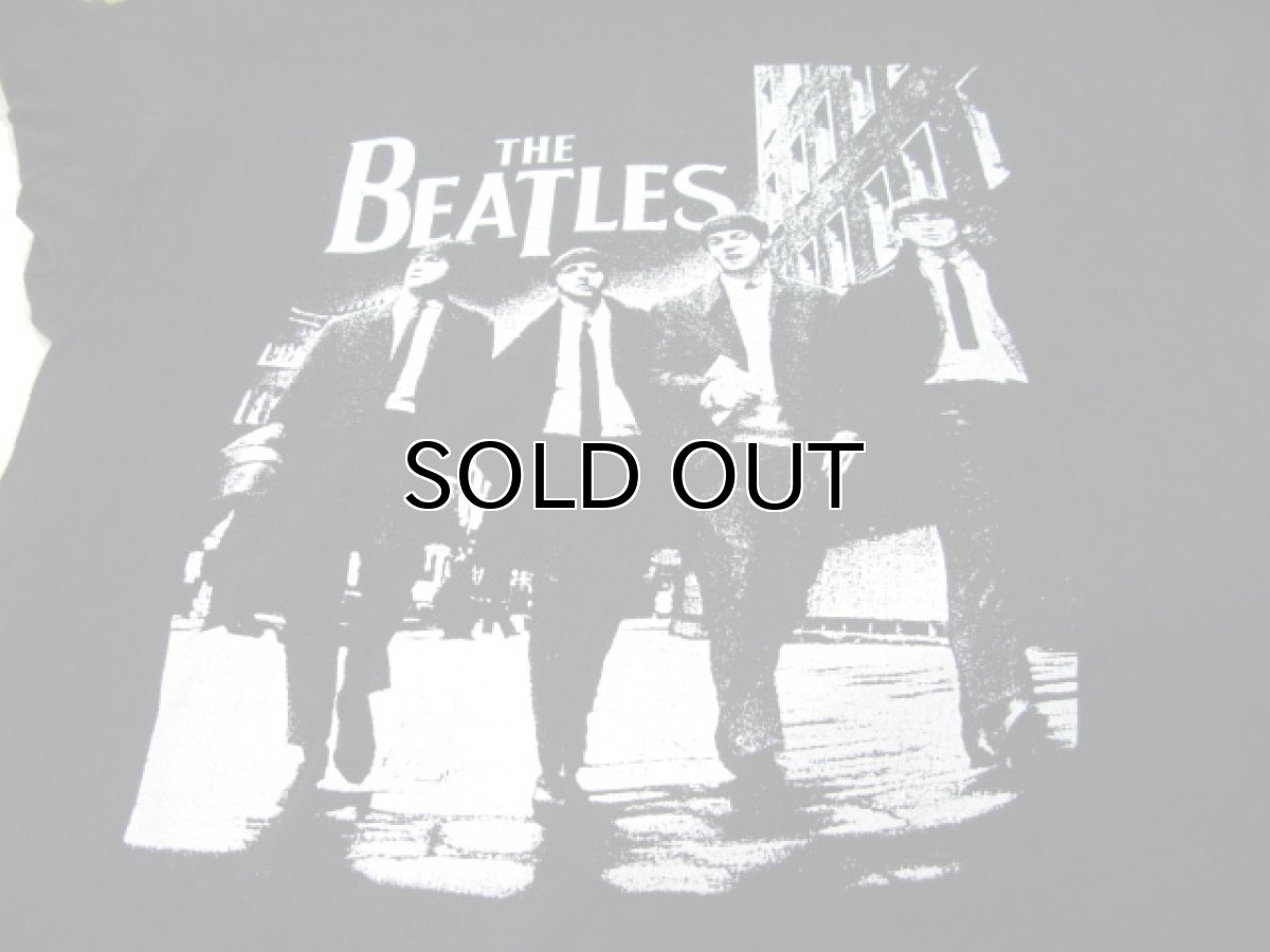 画像3: "THE BEATLES" Print T-Shirts BLACK size L (表記 なし) (3)