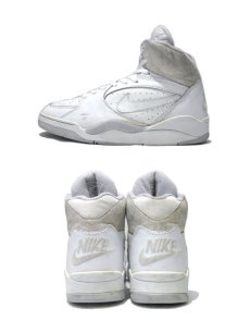 画像2: 1990's NIKE "AIR FORCE 180" Basketball Shoes　WHITE / GREY　size 10 ( 28 cm ) (2)