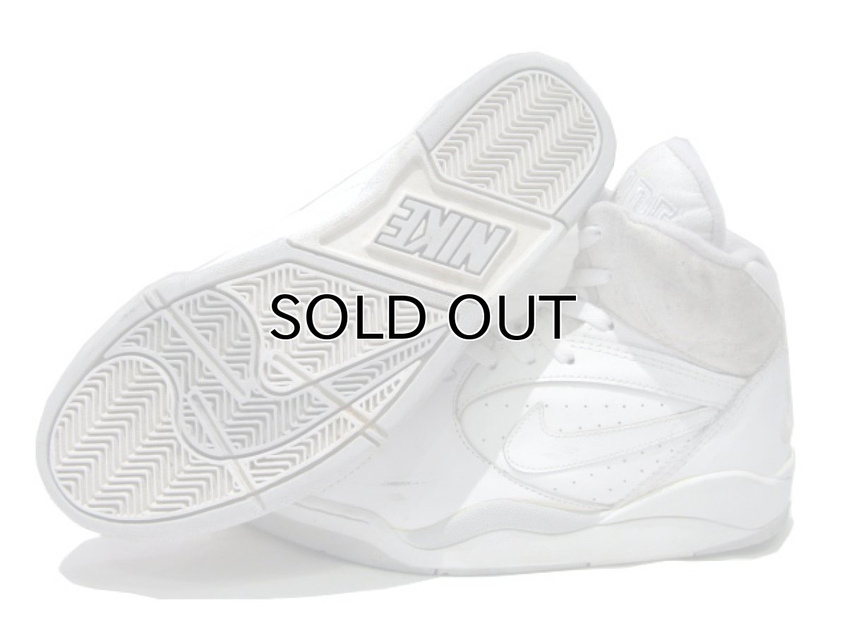 画像3: 1990's NIKE "AIR FORCE 180" Basketball Shoes WHITE / GREY size 10 ( 28 cm ) (3)