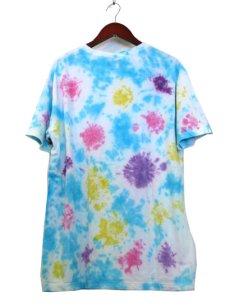 画像2: "Calvin Klein" TIE-DYE T-Shirts　BLUE系　size L (表記 L) (2)