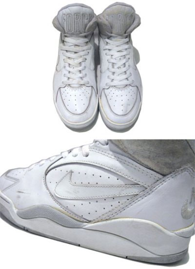 画像2: 1990's NIKE "AIR FORCE 180" Basketball Shoes　WHITE / GREY　size 10 ( 28 cm )