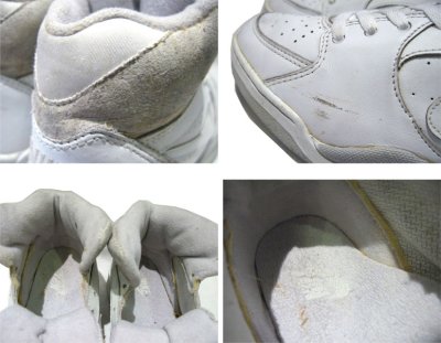 画像1: 1990's NIKE "AIR FORCE 180" Basketball Shoes　WHITE / GREY　size 10 ( 28 cm )