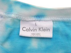 画像3: "Calvin Klein" TIE-DYE T-Shirts　BLUE系　size L (表記 L) (3)