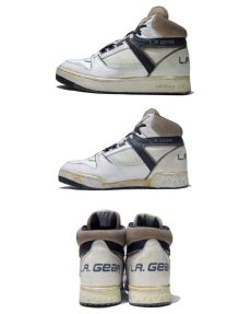 画像3: 1980's "LA GEAR" Basketball Shoes　WHITE / BLACK　size 9 1/2 ( 27.5 cm ) (3)